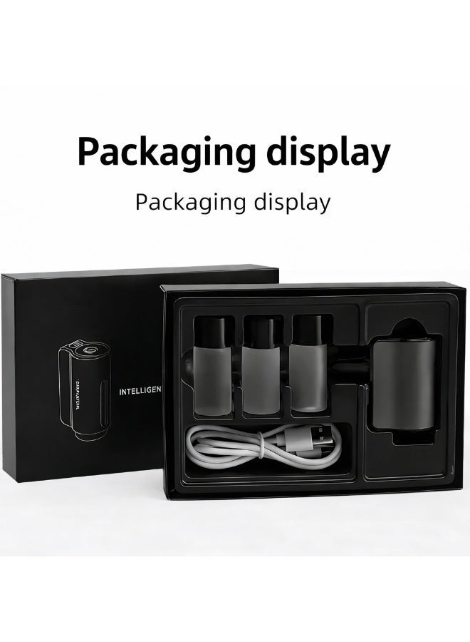 جهاز تعطير سيارات ذكي يعمل بتقنية الذكاء الاصطناعي، يتميز بإضاءة محيطية متغيرة، ووظيفة استشعار ذكية، وتحكم بثلاثة مستويات للرش، وهيكل مصنوع من سبائك الألومنيوم لضمان رائحة تدوم طويلاً. (أزرق) - Image 2